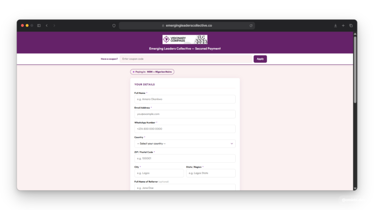 Emerging Leaders Collective screenshot 4