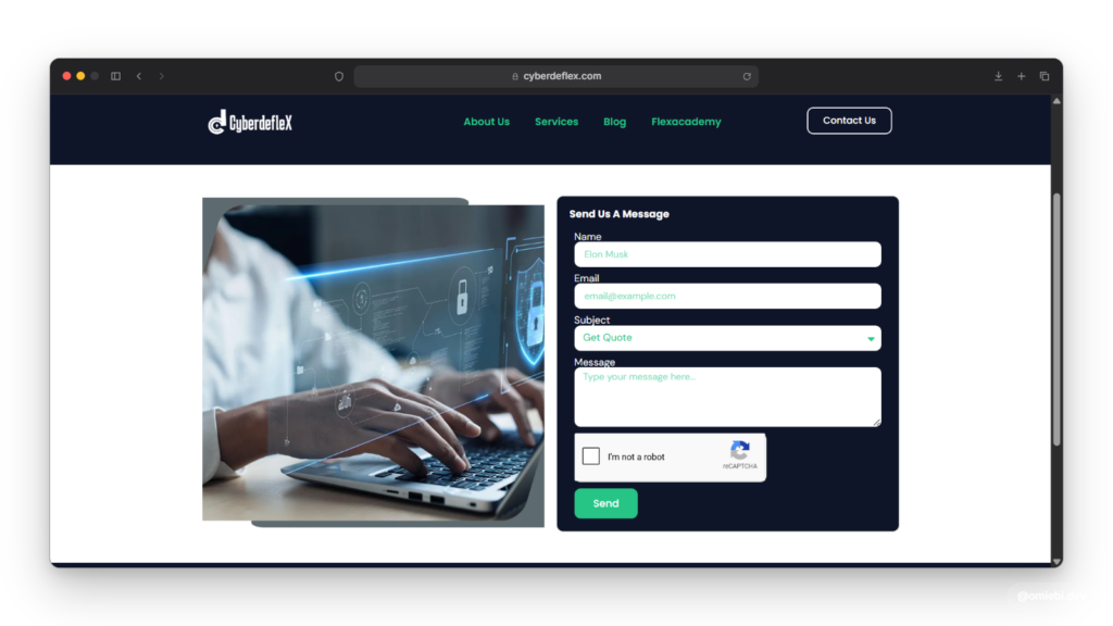 CyberdefleX screenshot 1